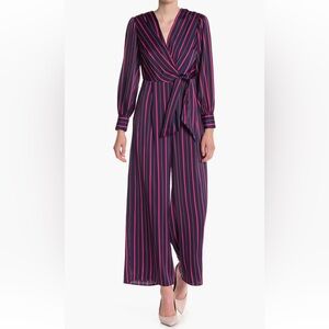 Maggy London Vibrant Striped Jumpsuit
